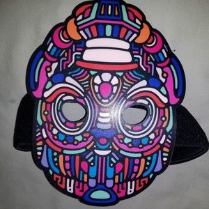 Music Reacting LED face mask (Battery Operated)